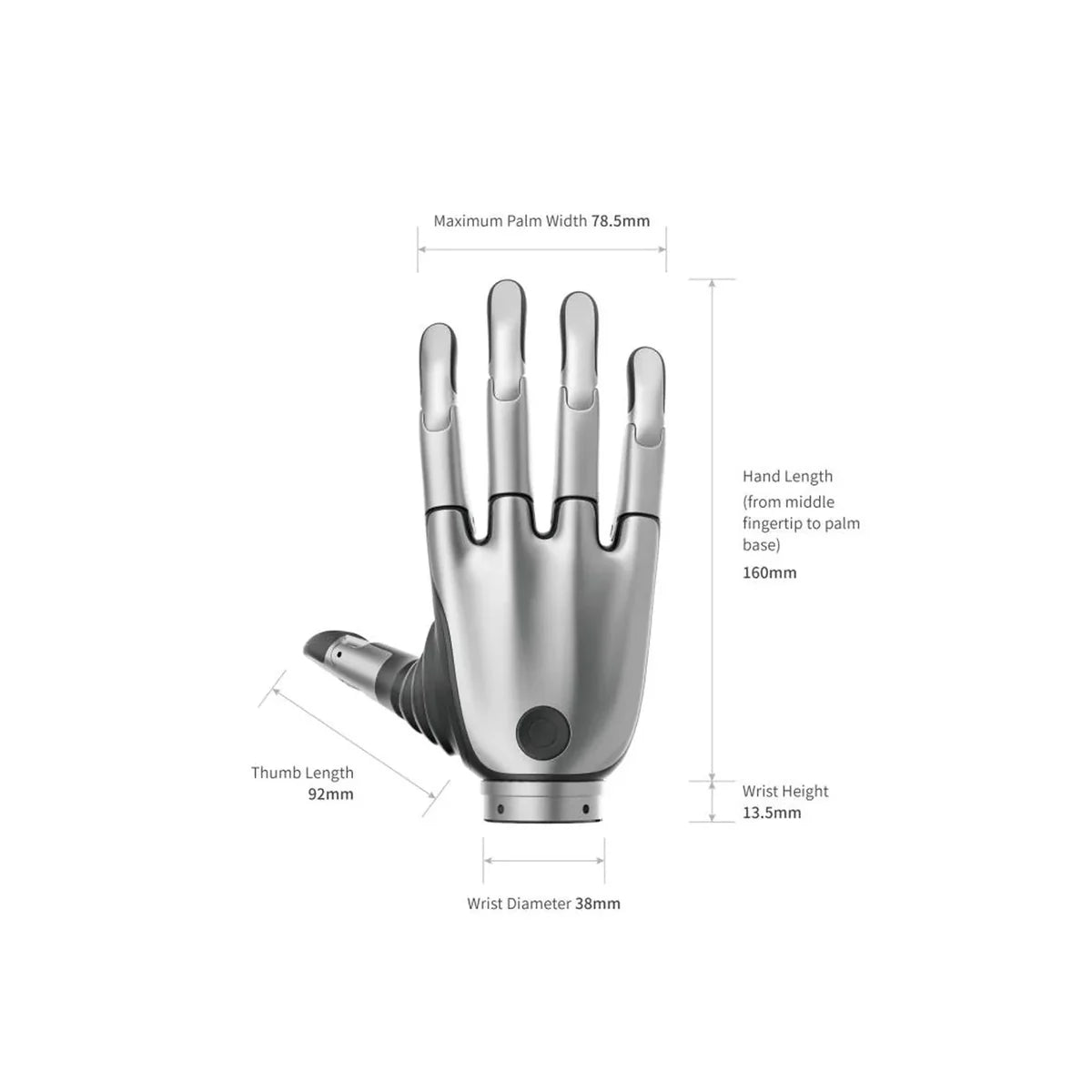 BrainCo Revo 2 Dexterous Hand (Basic)